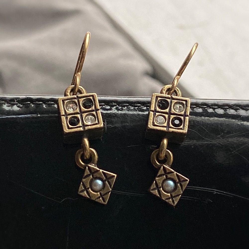 Sweet Patricia Locke Vintage Earrings